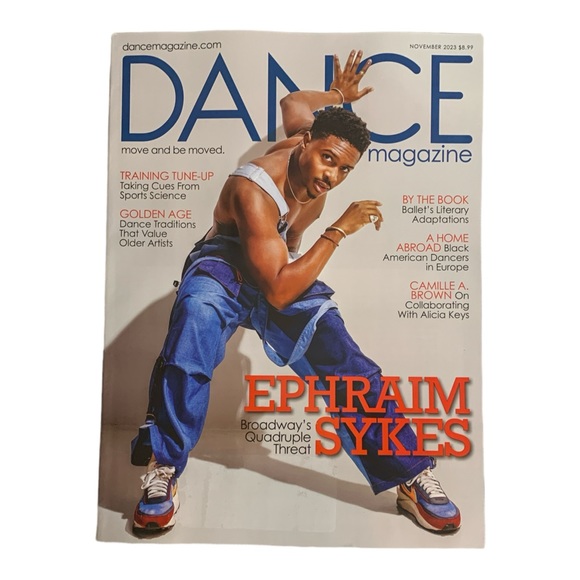 Dance Magazine November 2023 Ephraim Sykes Broadways Quadruple Threat Traditions - Picture 1 of 5
